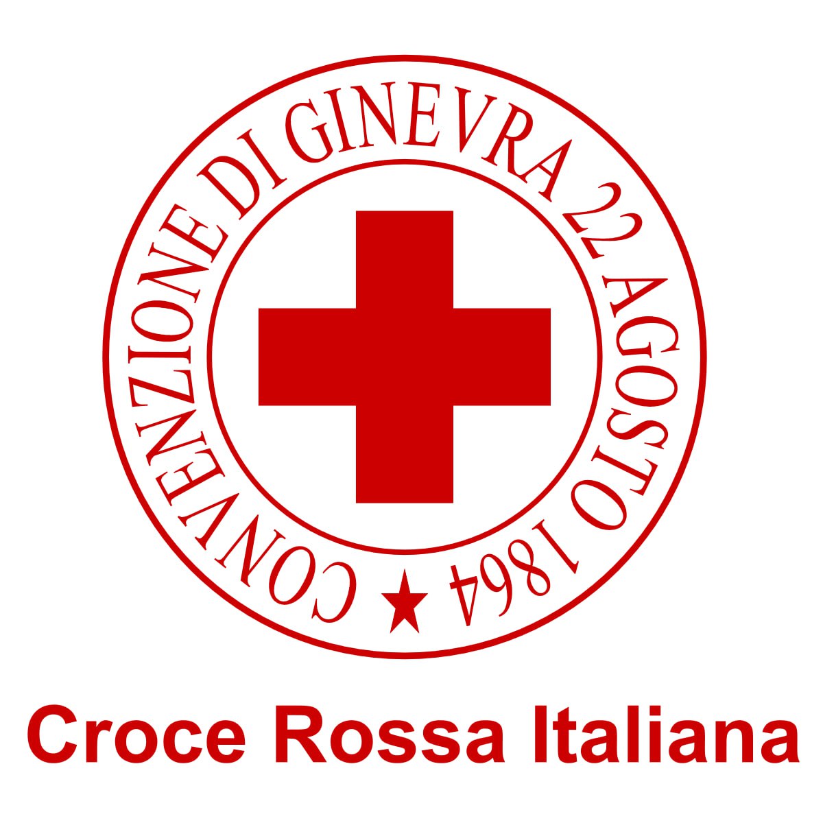 emblema della croce rossa italiana